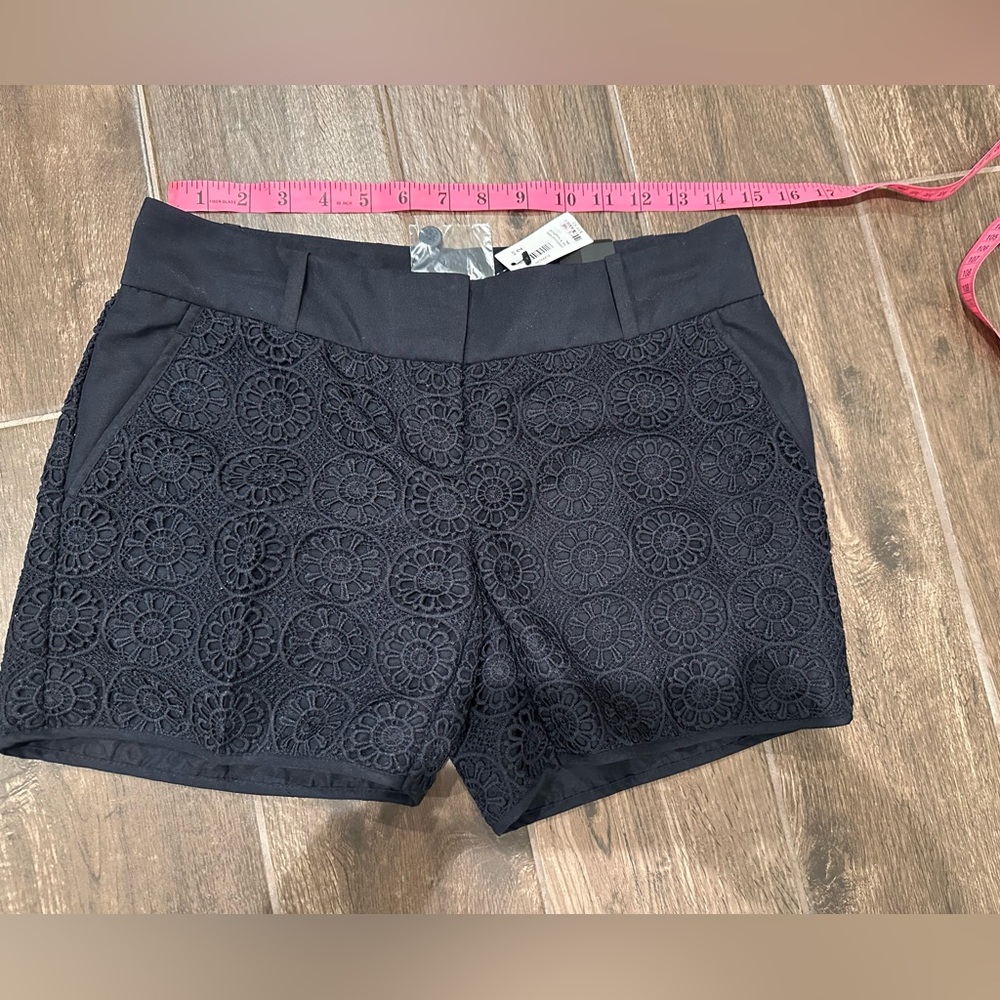 Elegant navy Lace Women's Shorts from The limited, NWT